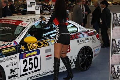 Exhibition at the Essen Motor Show Babes 2010