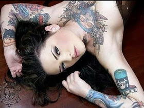 sexy celebrity tattoo art