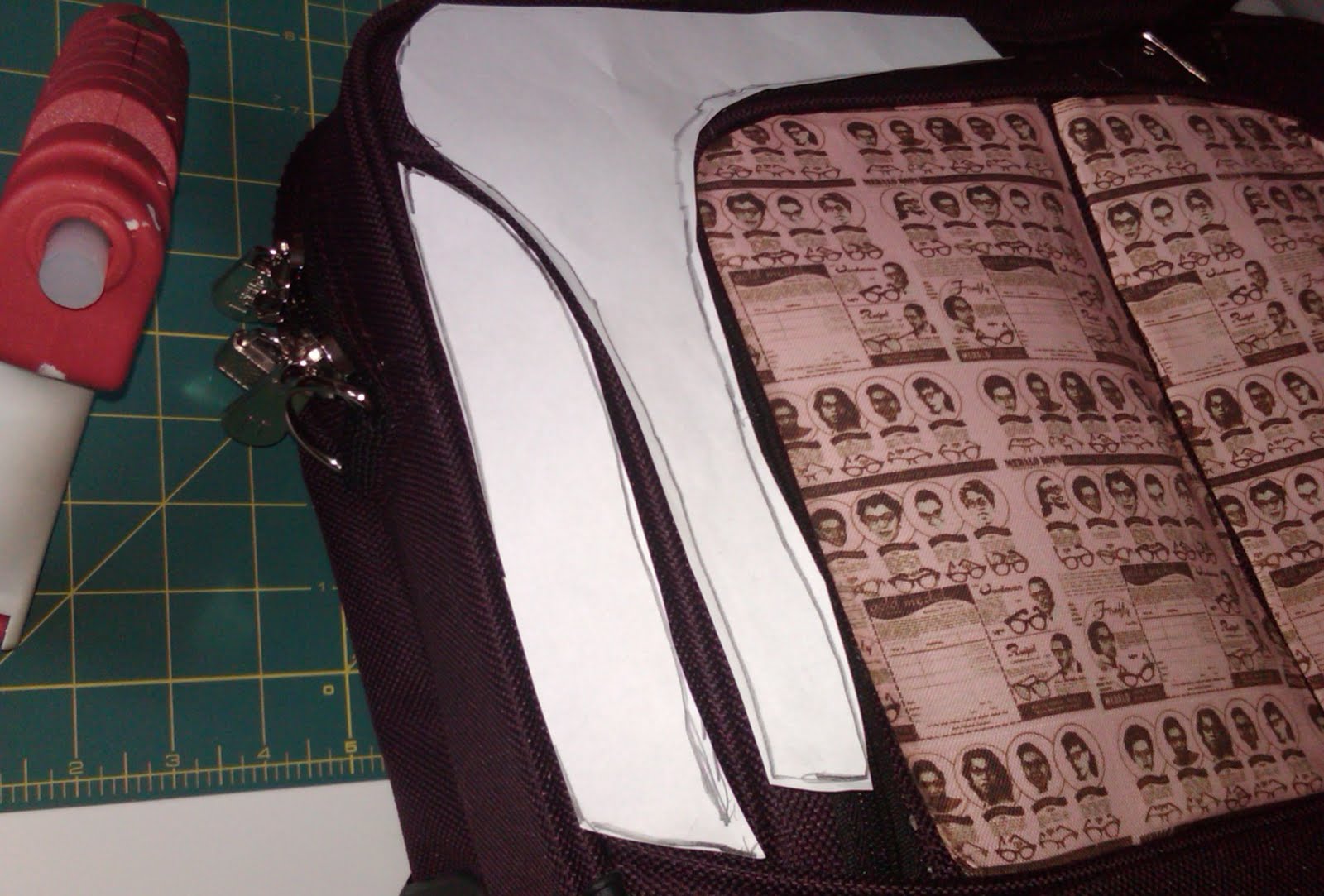 African American Fabrics DIY LUGGAGE MAKEOVER African American Fabrics