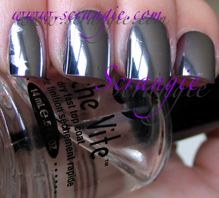 Scrangie My Vacation Mani Nail Bliss Chrome Metallic Nails