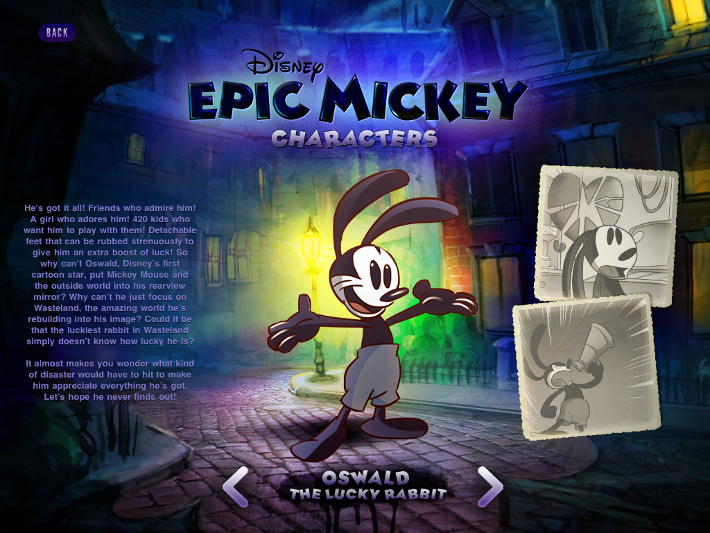 Disney Epic Mickey for Wii - Nintendo Game Details