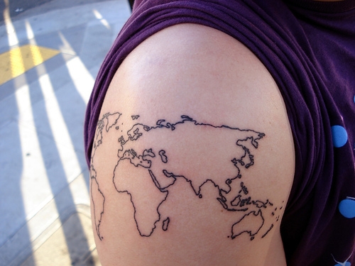 world map outline with country names. country name mountain