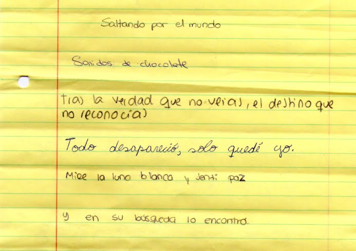 las arañas jugaban en el sótano