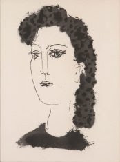 Pablo Picasso from Vingt Poèmes de Góngora (1947).