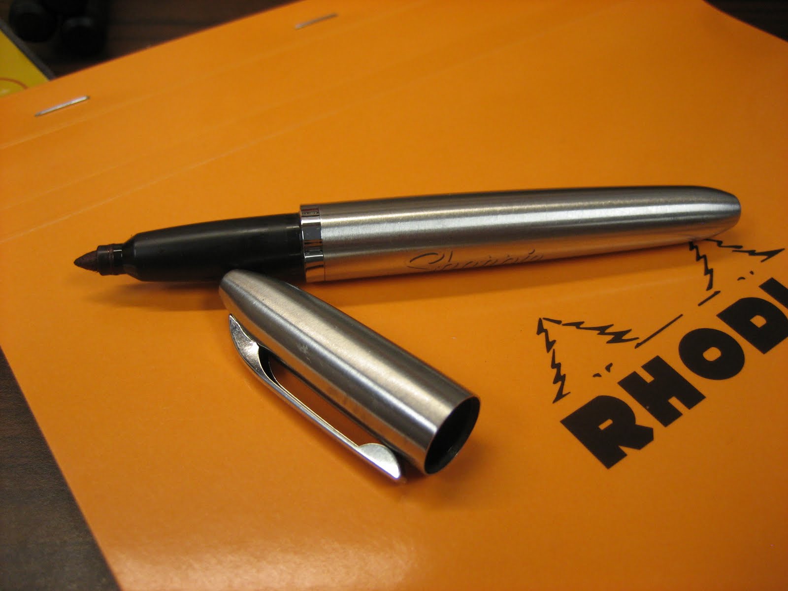 The Penny Writer. Stainless Steel Sharpie Review