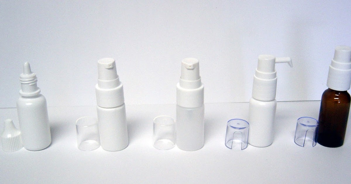 Bottles / Vials for Allergy Drops (Under Tongue) Immunotherapy