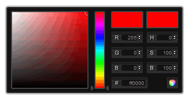 Webzadem Jquery Renk Paleti