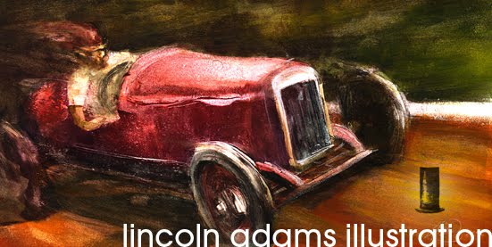 Lincoln Adams Illustration