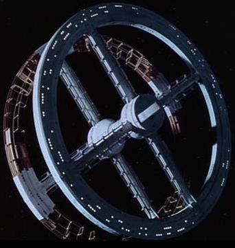 Skeptic's Play: The rotating spaceship