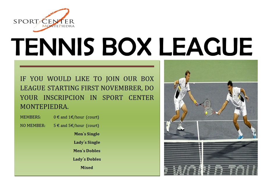 Sport Center Montepiedra Tennis Box League