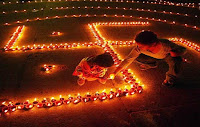 Diwali Swastika Cards