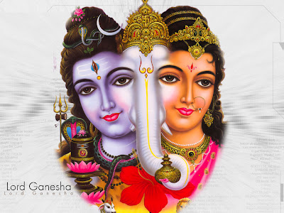 Ganesha Chaturthi Birthday Cards