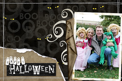 First Halloween Photo Card