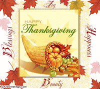 Thanksgiving Blessings Greeting Card