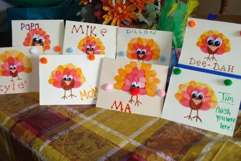 thanksgiving cards homemade thanksgiving placecards homemade place home made thanksgiving cards