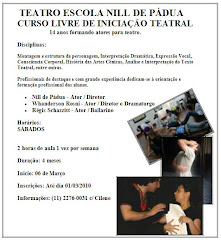 CURSO DE INICIAÇÃO E FORMAÇÃO TEATRAL