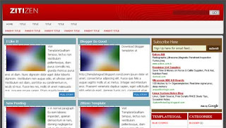 Zitizen Blogger Template