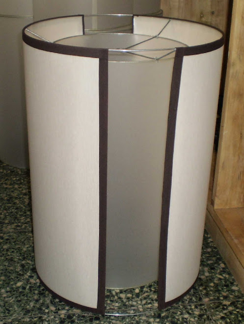 Làmpara techo moiree y poli transparente (Proyecto especial para Casa 2000 calzados)