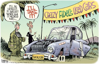 Barack Obama cartoon.