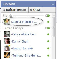 Cara membuat Chat dengan Orang Tertentu di Facebook Chat+facebook+offline