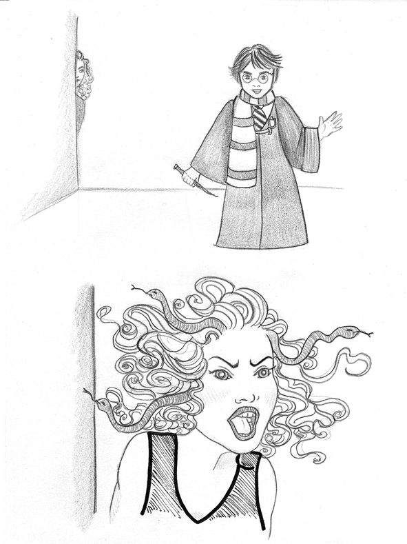 [résolu]Cherche illustrateurs pour méthode de lecture CP - Page 2 Harry+Potter+s%27incruste+copie