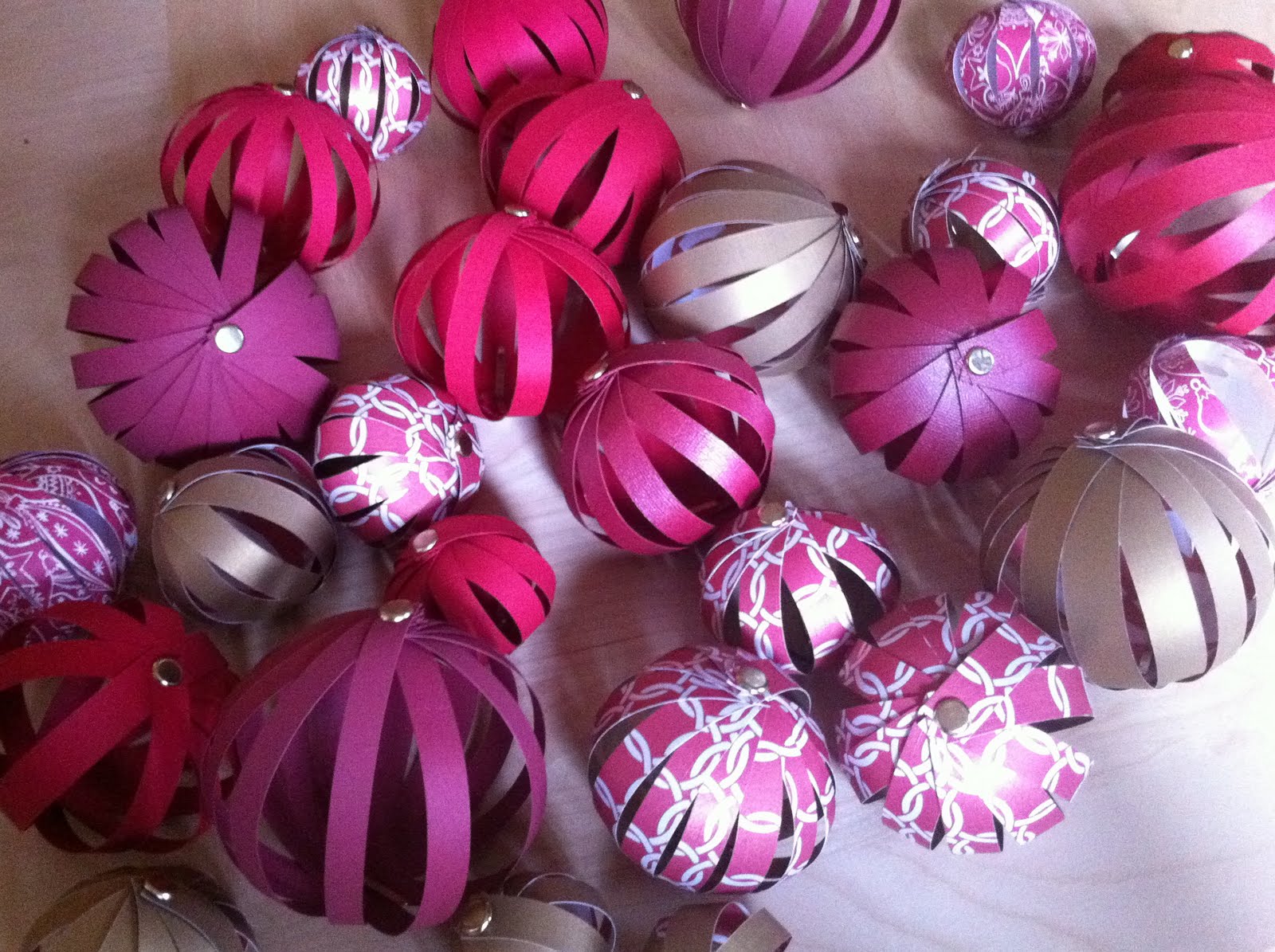 Paper Globe Ornament