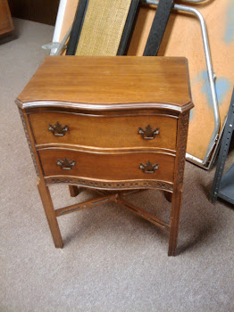 antique end tables, identical pair - mint condition