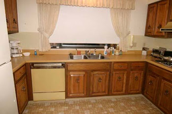 complete retro kitchen