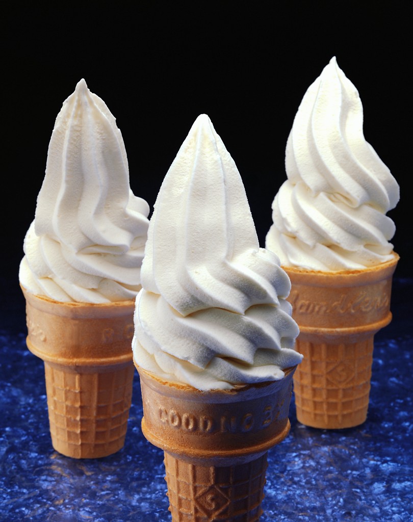 Cooking soft cream Cooking soft cream