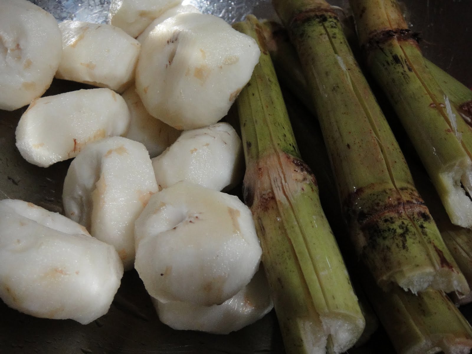 Baking & Cooking Homemade water chestnut and sugar cane drink