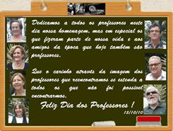 Feliz dia dos professores !