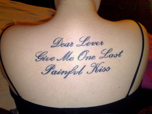 quotes for girl tattoos. makeup girl tattoo ideas