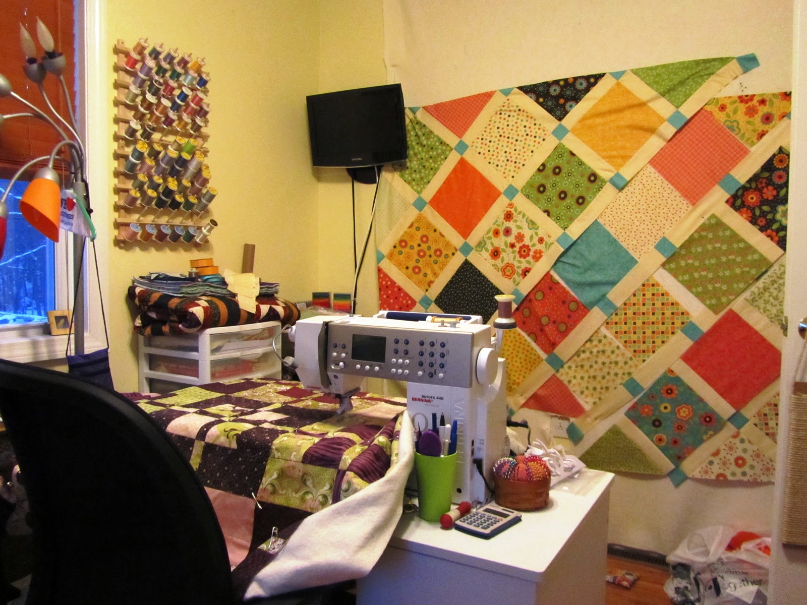 A Quilting Jewel My Quilting Room