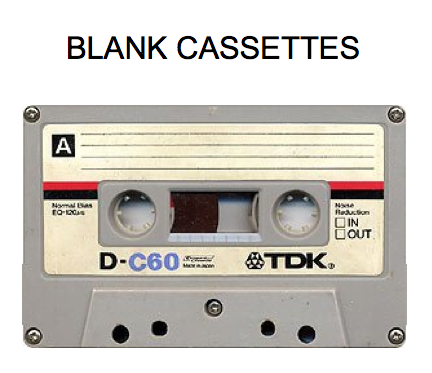 Blank Cassettes