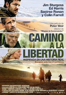 Cartel oficial de la película Camino a la libertad