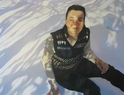 Francesca Marzorati - Open Space in White - olio su tela - 120 x150 cm - 2006