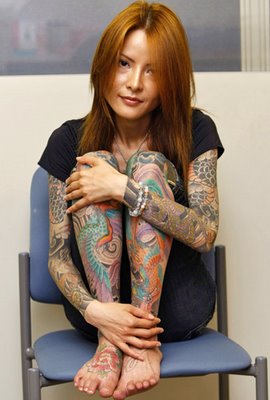 Tattoo On Leg For Girls-050