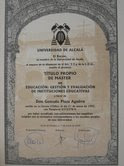 Master en Educación