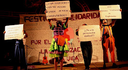 Festival de solidaridad en contra de la persecucion sindical en Canal 9