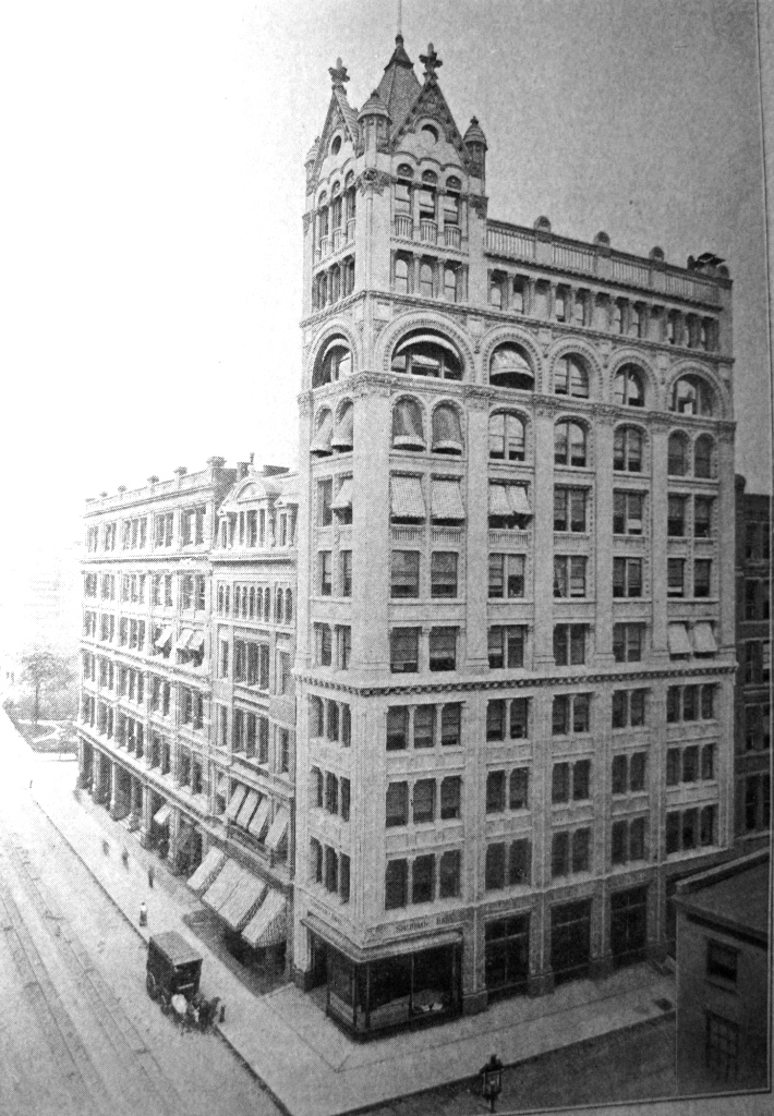 Daytonian in Manhattan The 1892 McIntyre Building Finials, Snakes