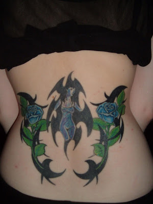 Cool Lower Back Tattoo Style