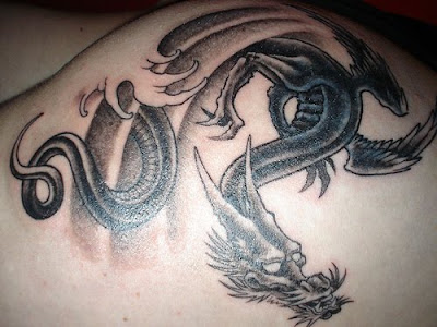 New Tattoo, 3D Dragon Tattoo