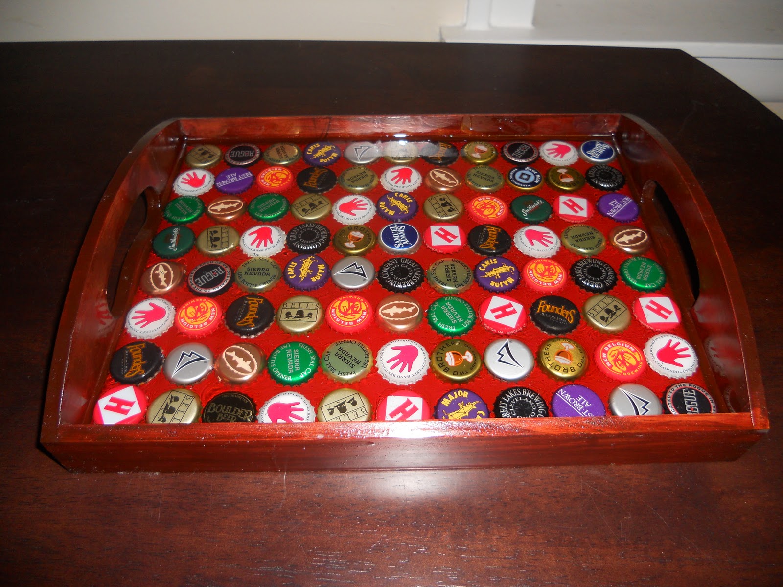 Rebecca's Crafty in Chicago Beer Cap Tray