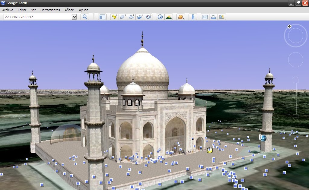 taj mahal google earth 3d taj mahal google earth 3d