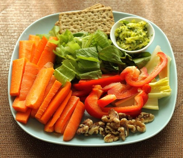Simply Cooked a salad plate for lunch