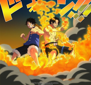 portgas d ace collaboration with luffy portgas d ace and monkey d luffy
