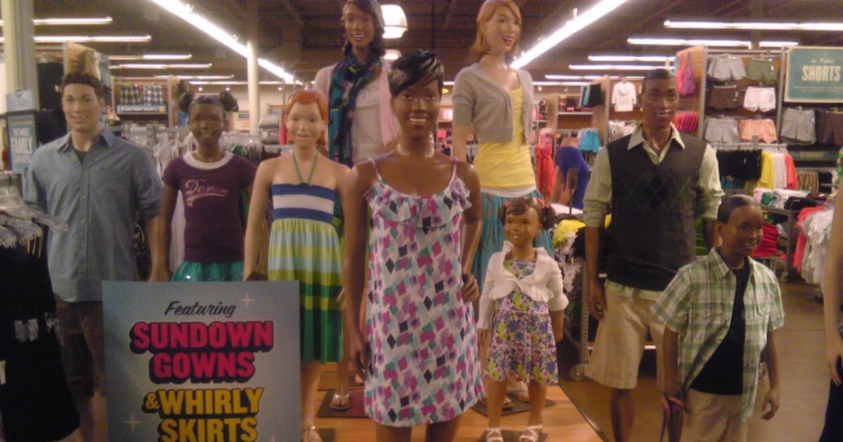 deonte` K's Spot Those Old Navy Mannequins.............