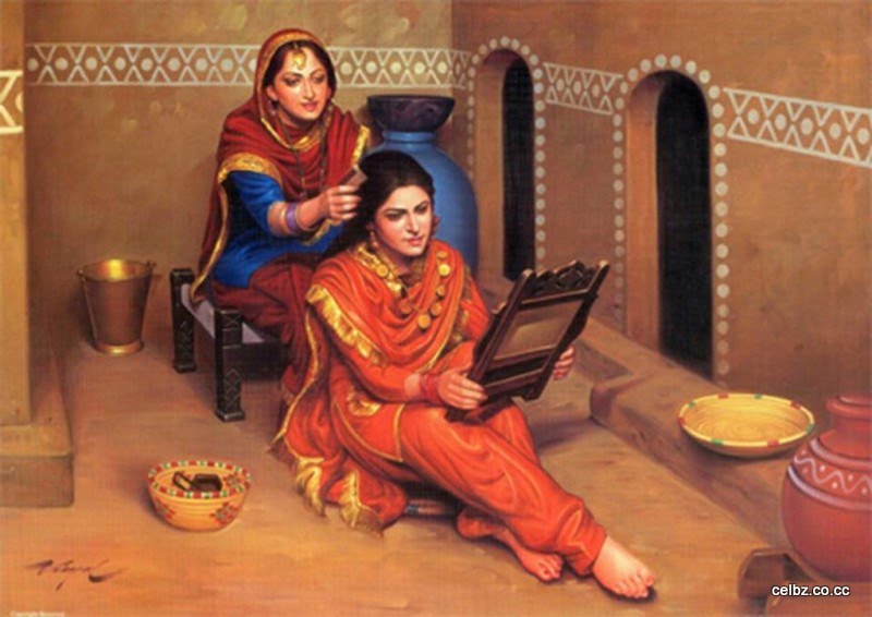 Amazing Traditional Punjabi Culture Paintings PModels