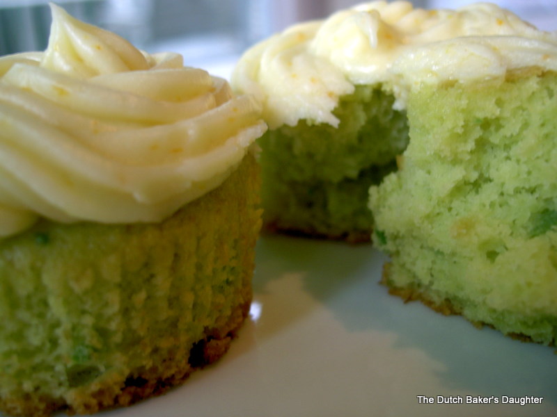 The Dutch Baker's Daughter "Holy Moly Guacamole" Avocado Cupcakes