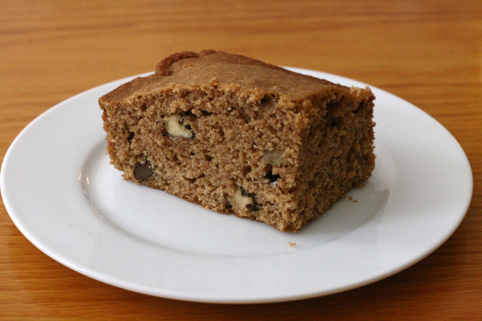 Laine's Recipe Box Maple and Walnut Applesauce Cake